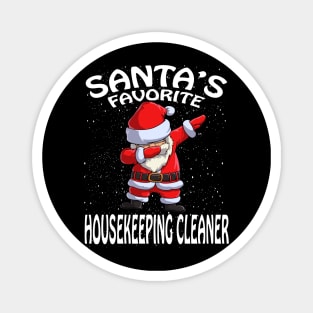 Santas Favorite Housekeeping Cleaner Christmas Magnet